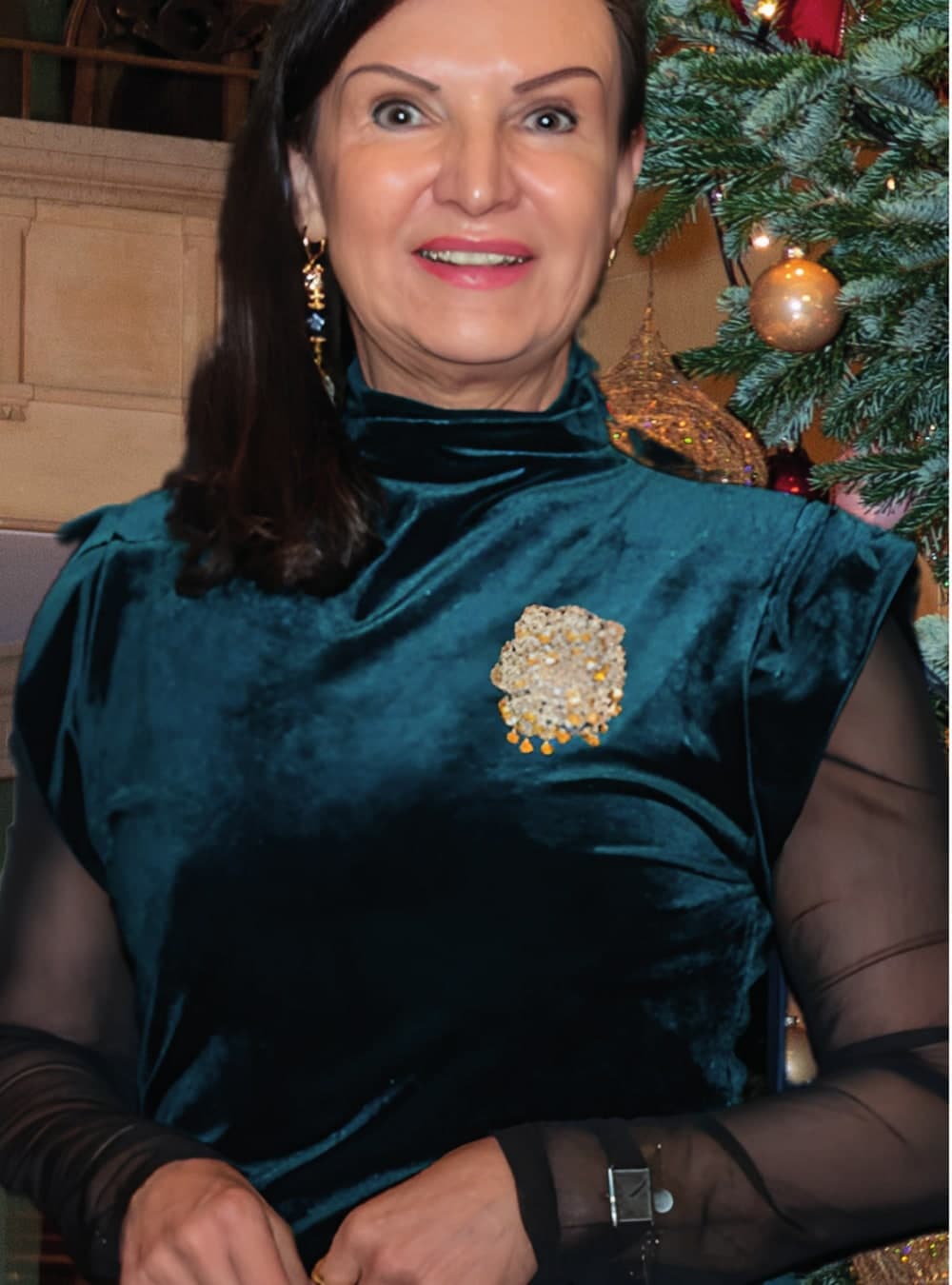 Herta Habsburg beim Charity-Advent-Event im Grand Hotel Wien