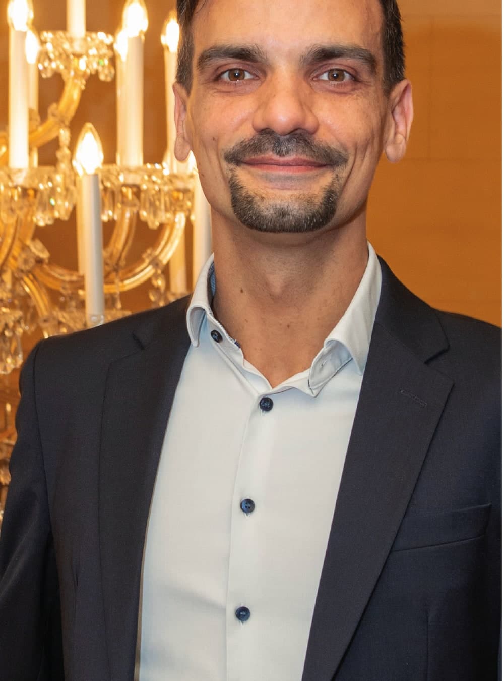 Marc Zoll beim Charity-Advent-Event im Grand Hotel Wien