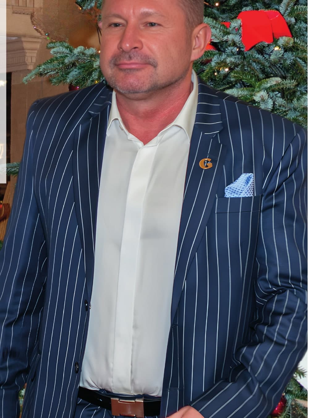 Thomas Schröck beim Charity-Advent-Event im Grand Hotel Wien