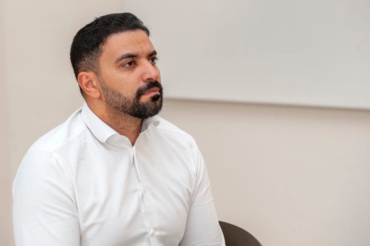 Gast im Publikum des Finanz-Talks