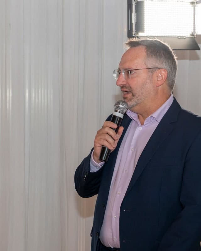 Alexander Putz bei seinem Vortrag