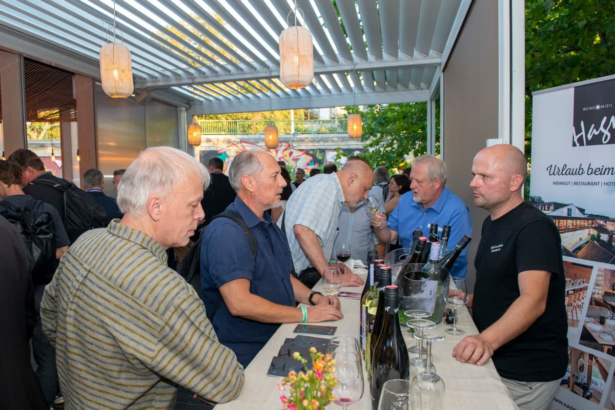 Networking an den Verkostungsständen