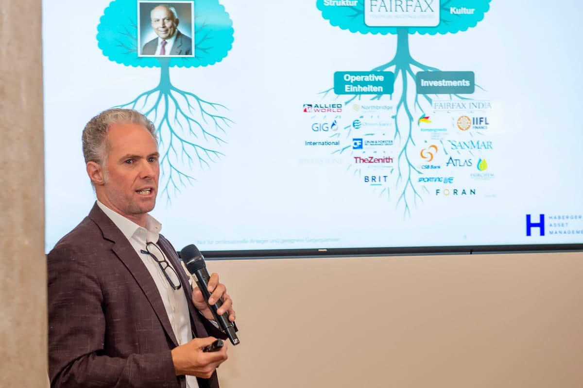 Gunter Burgbacher stellt den Ansatz von Haberger Asset Management vor