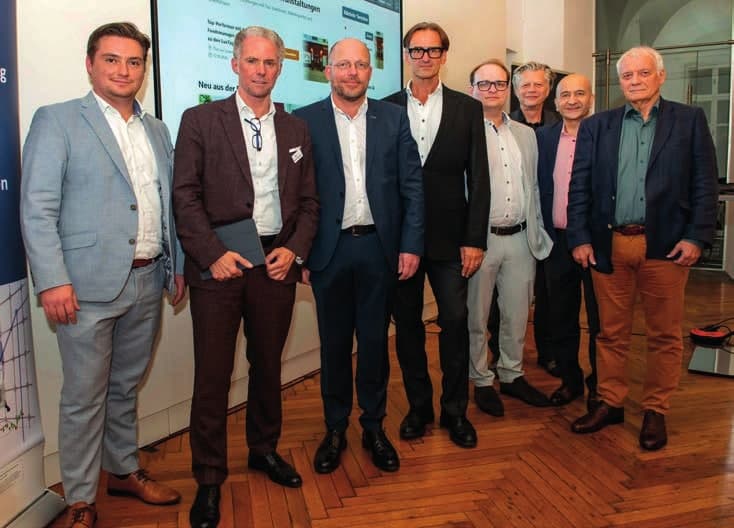 Matthäus Schüsser, Gunter Burgbacher, Gunther Pahl, Gerhard Massenbauer, Nikolaus Schmidinger, Robert Gillinger, Ramin Monajemi und Wolfgang Nachtmann