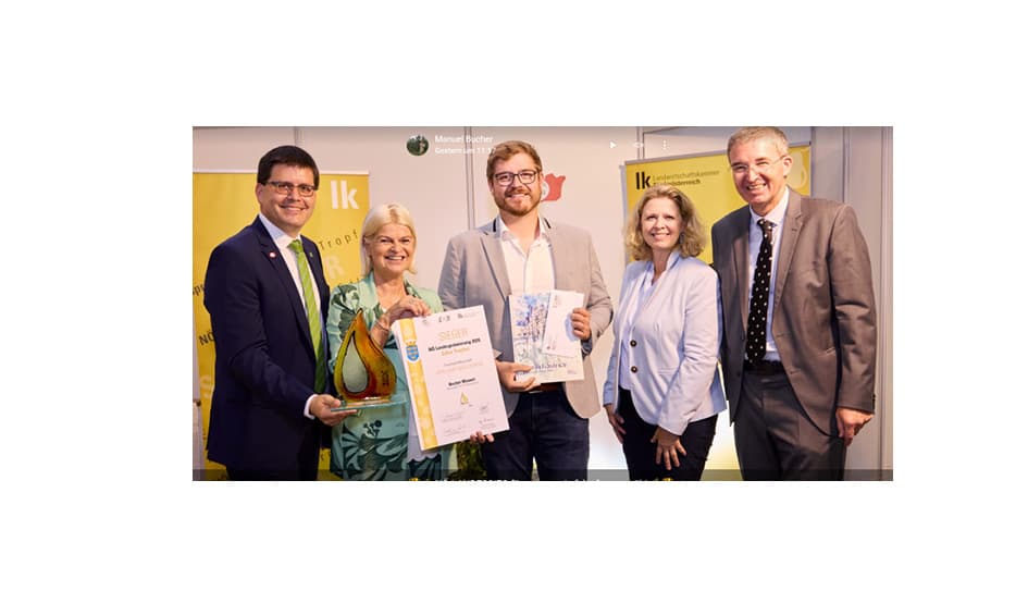 Obstbau Bucher holt NÖ-Landessieg 2026: Bester naturtrüber Apfelsaft ausgezeichnet