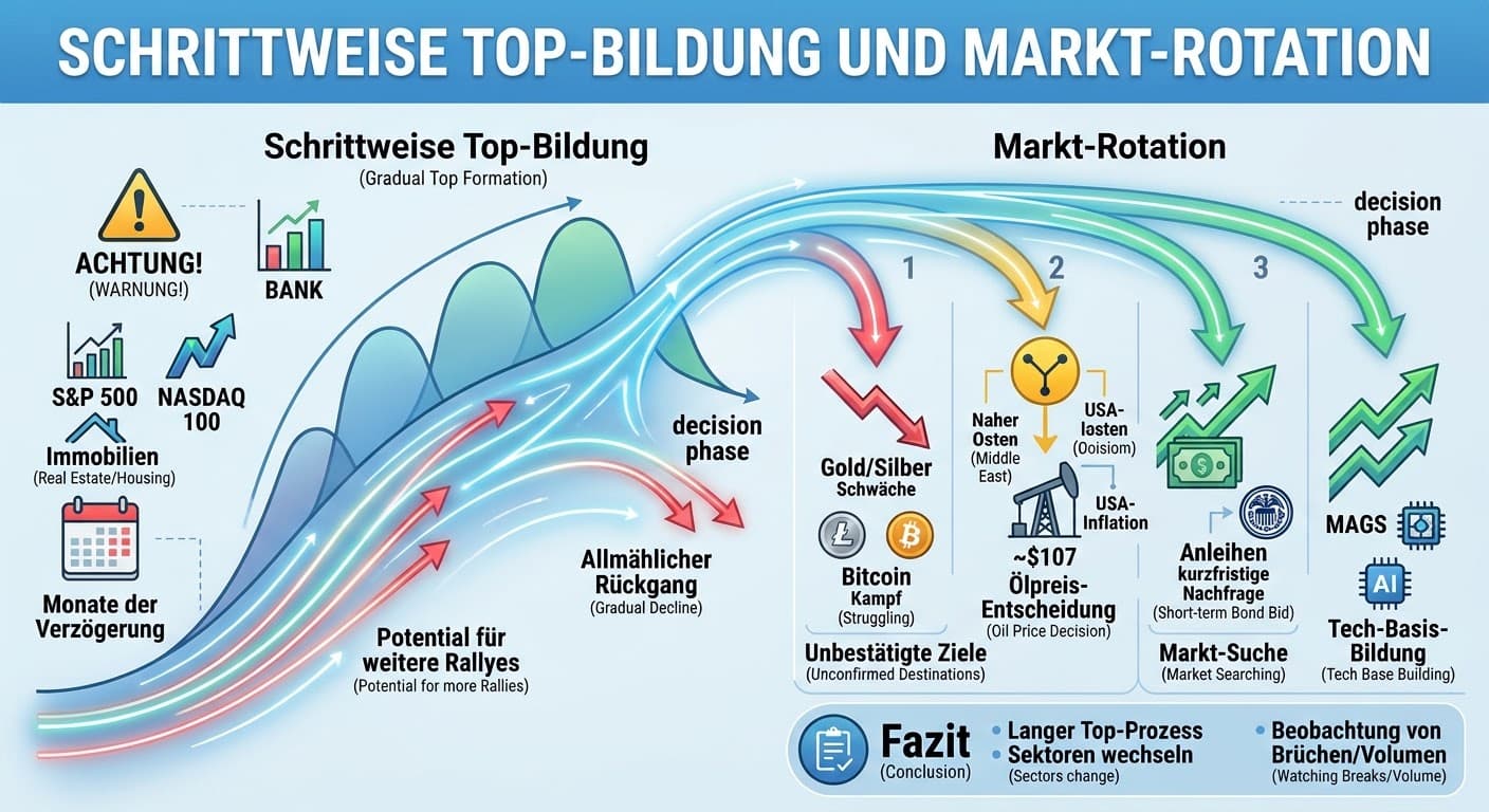 Allmähliche Top-Bildung