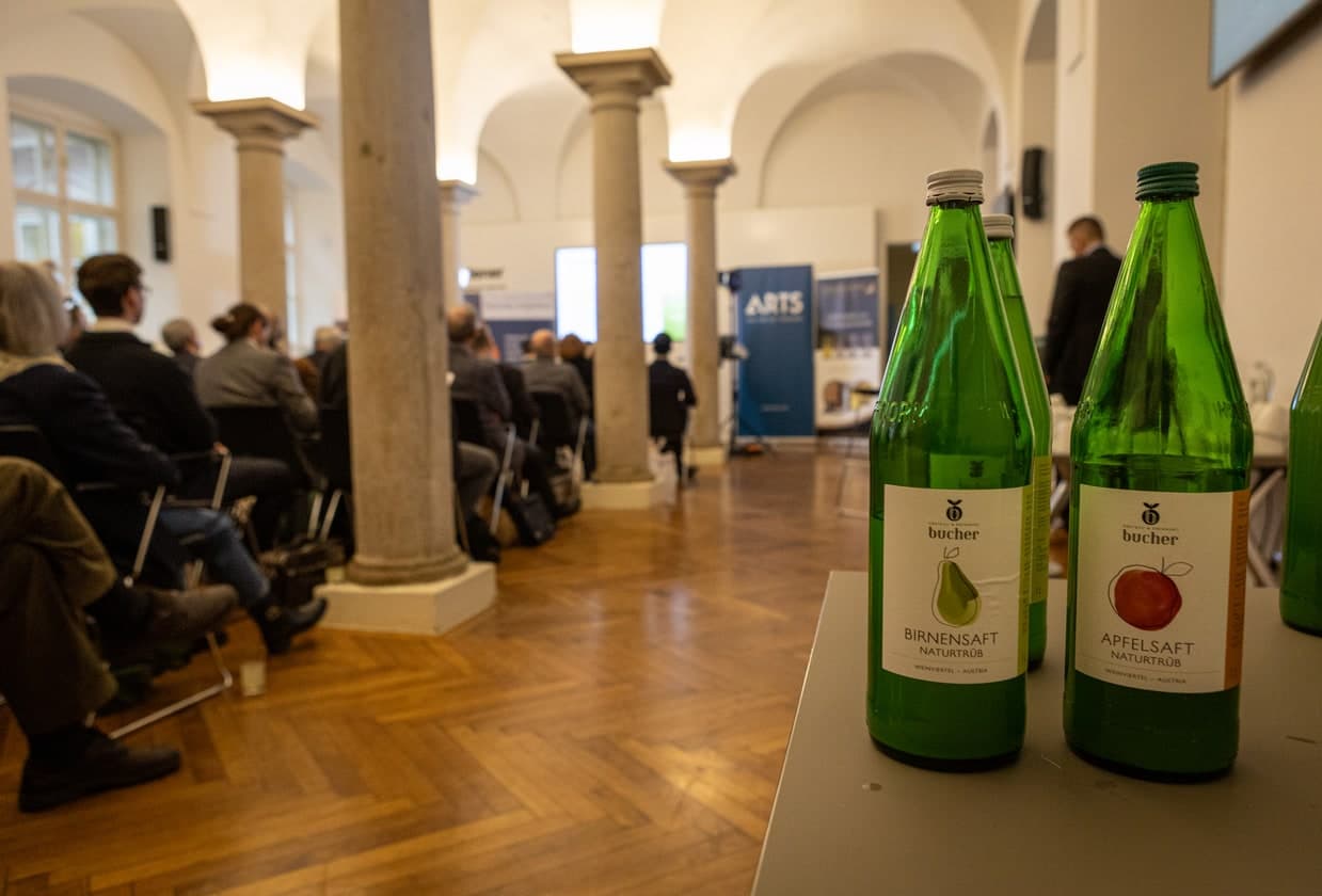 Blick in den Vortragssaal der Wiener Börse