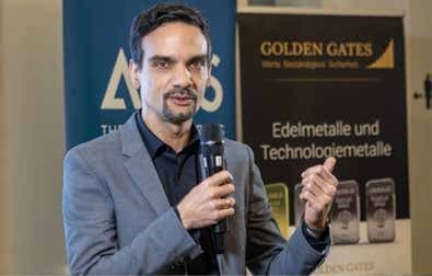 Marc Zoll während der Veranstaltung