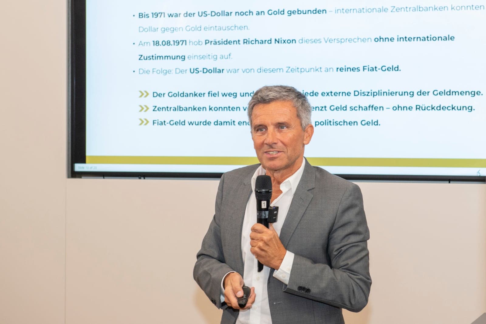 Christian Karl spricht über Bitcoin, Geldsysteme und Inflation